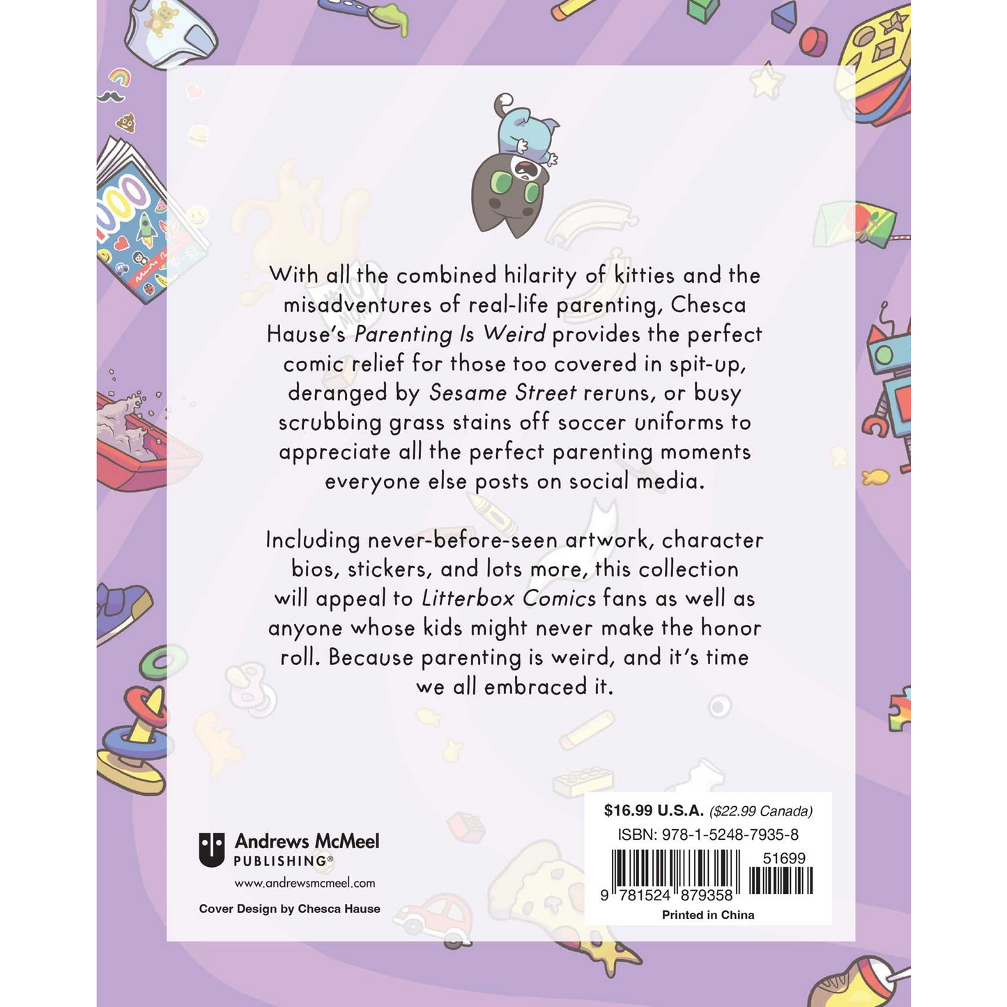 "Parenting is Weird: Tails from the Litterbox" Book