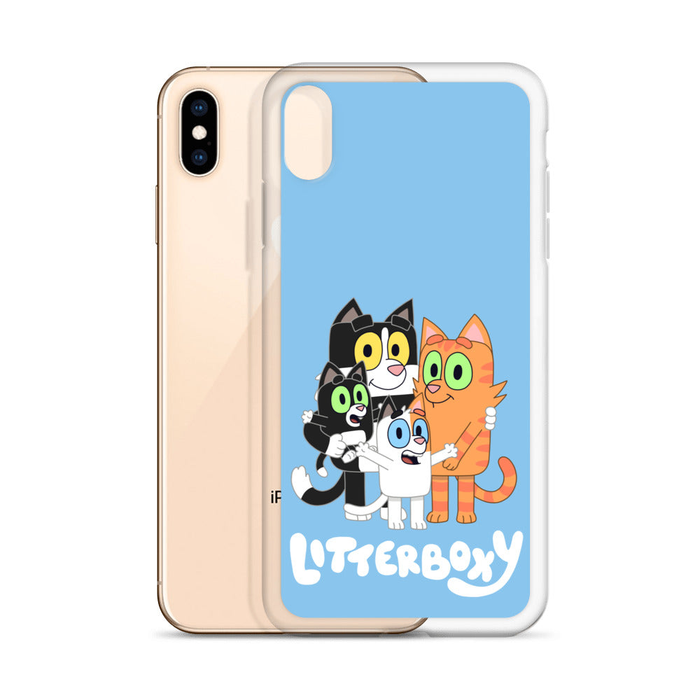Litterboxy Family iPhone Case
