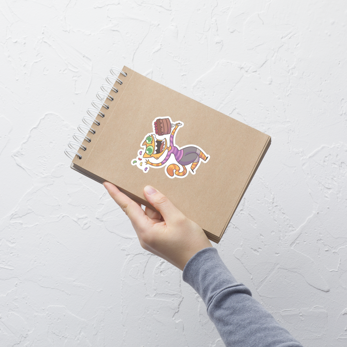 Fran Sneakin' Snacks Vinyl Sticker