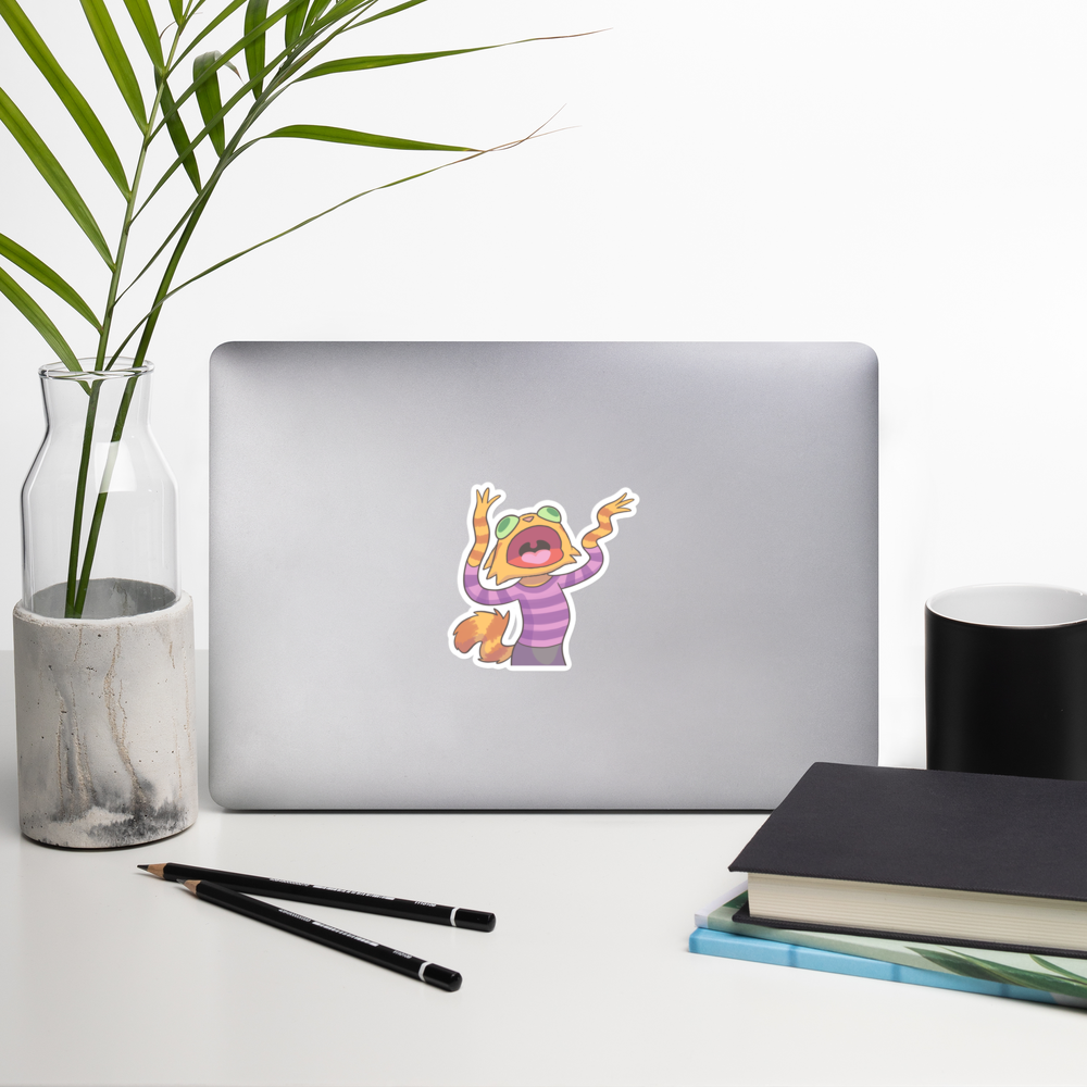 Puppet Fran Vinyl Sticker