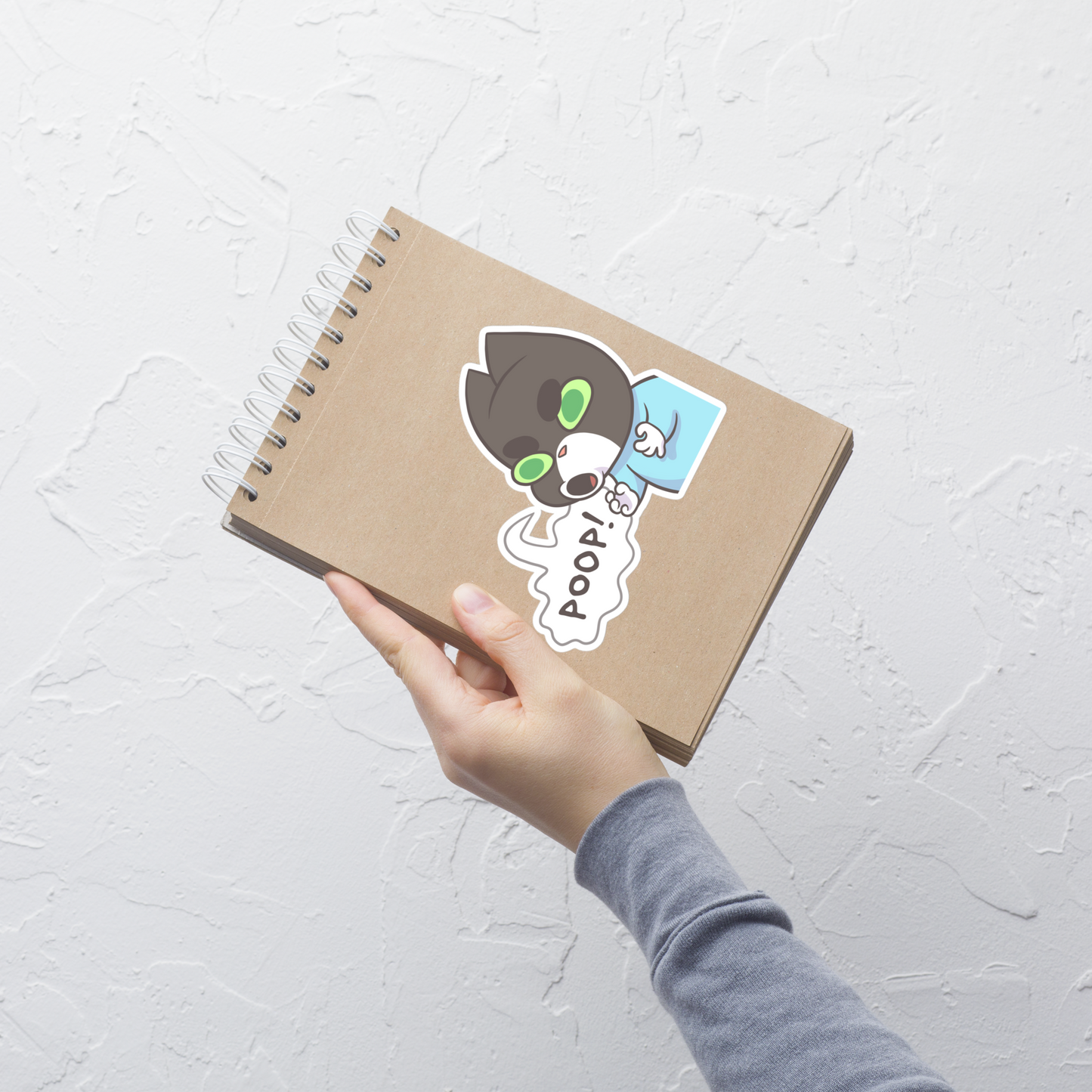"POOP!" Vinyl Sticker