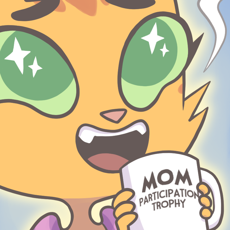 Mom Participation Trophy Can Cooler