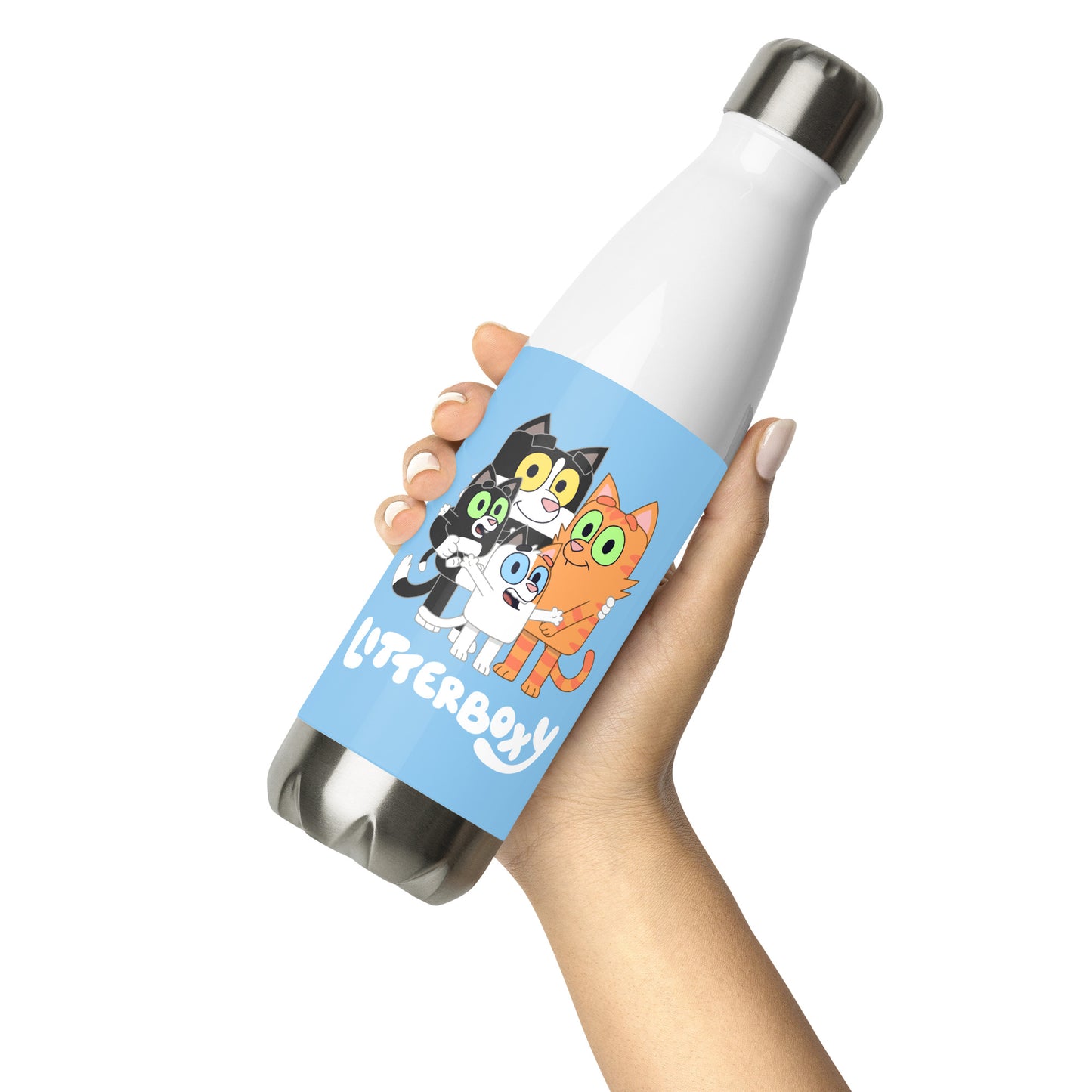 Litterboxy Family Water Bottle