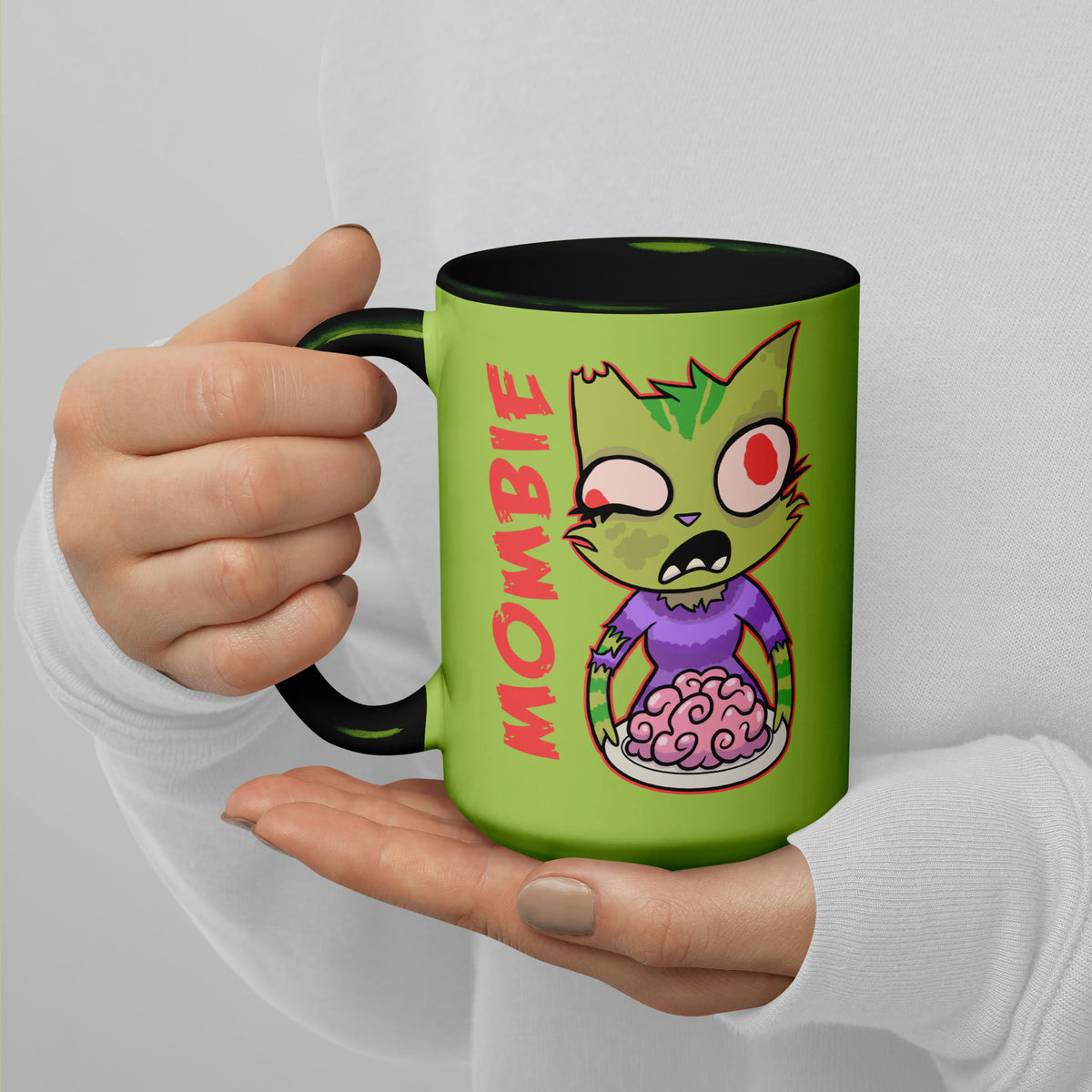 Mombie Mug with Color Inside