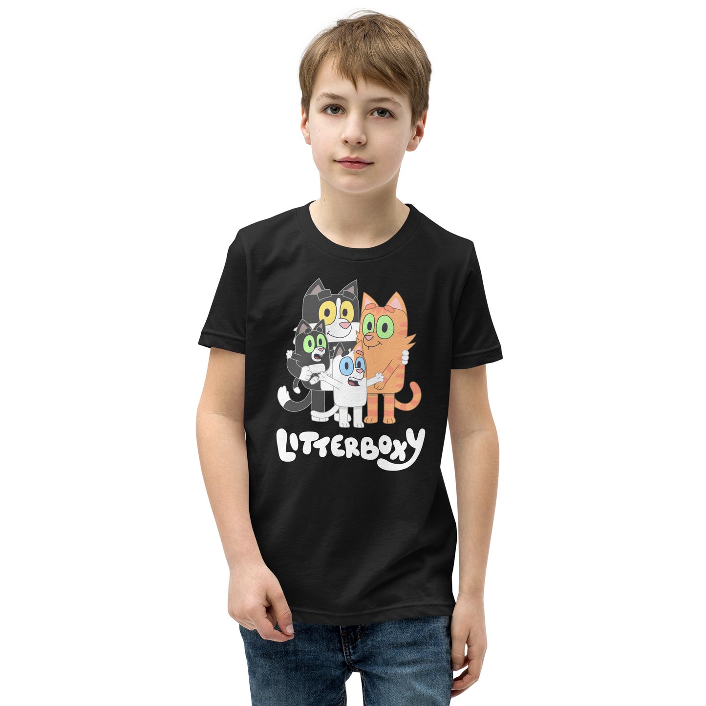 Litterboxy Family Youth T-Shirt