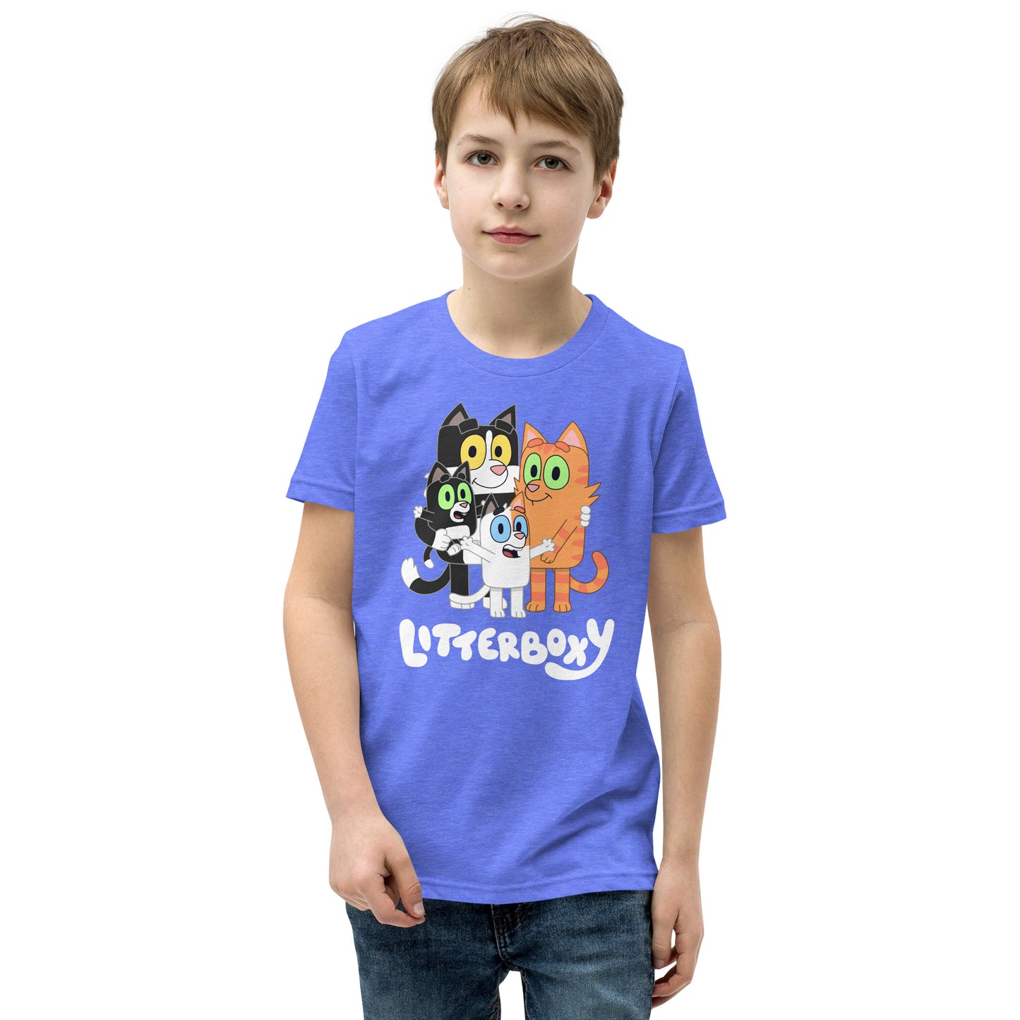 Litterboxy Family Youth T-Shirt