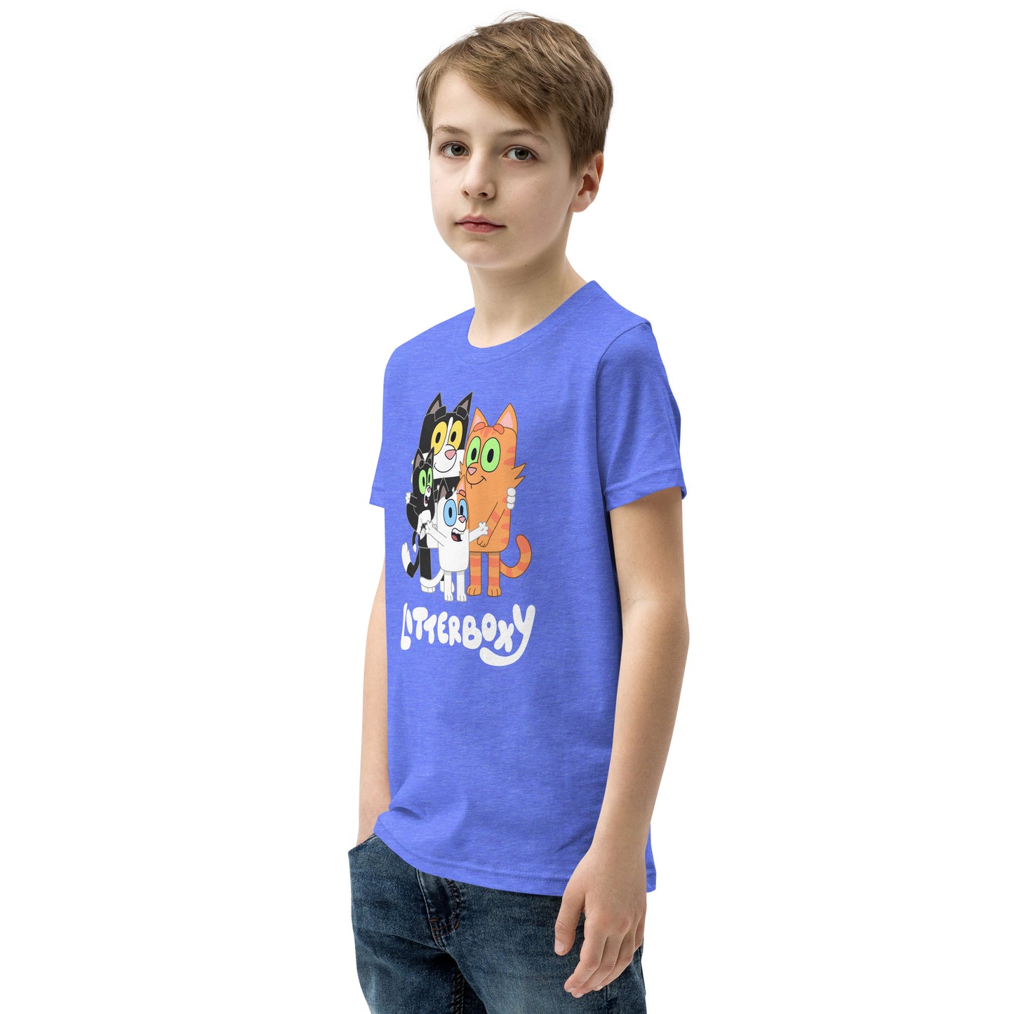 Litterboxy Family Youth T-Shirt