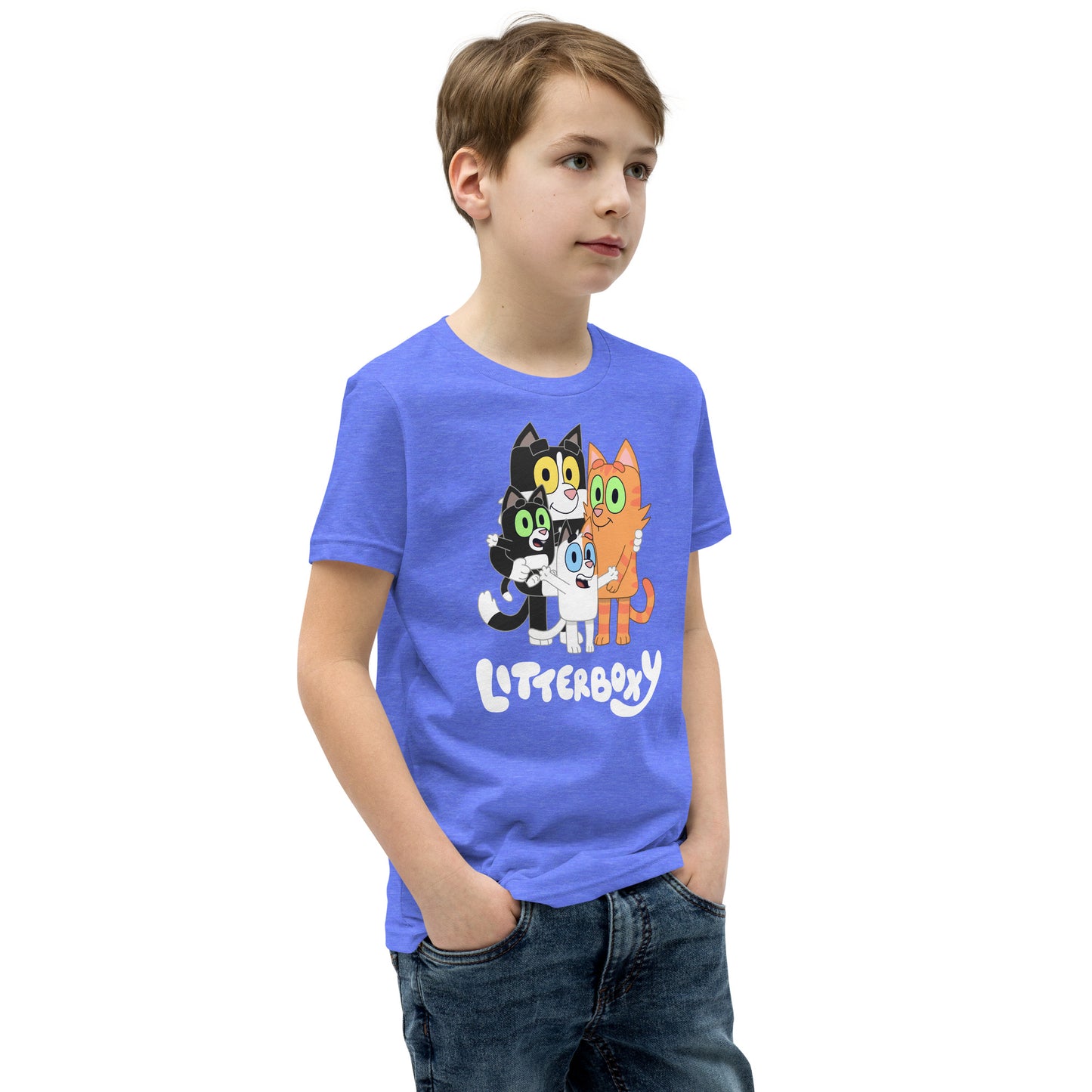 Litterboxy Family Youth T-Shirt