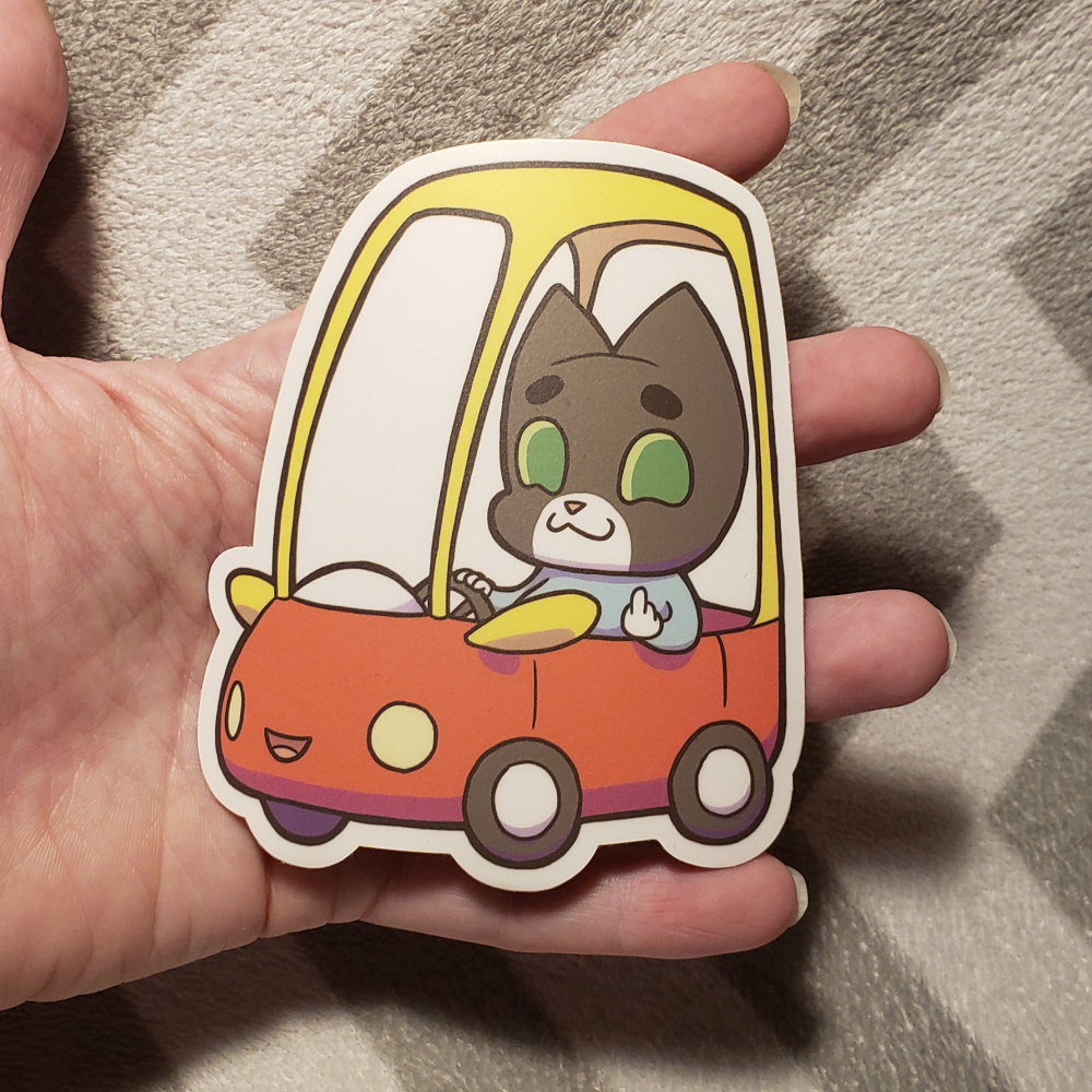 Baby Bird Vinyl Sticker