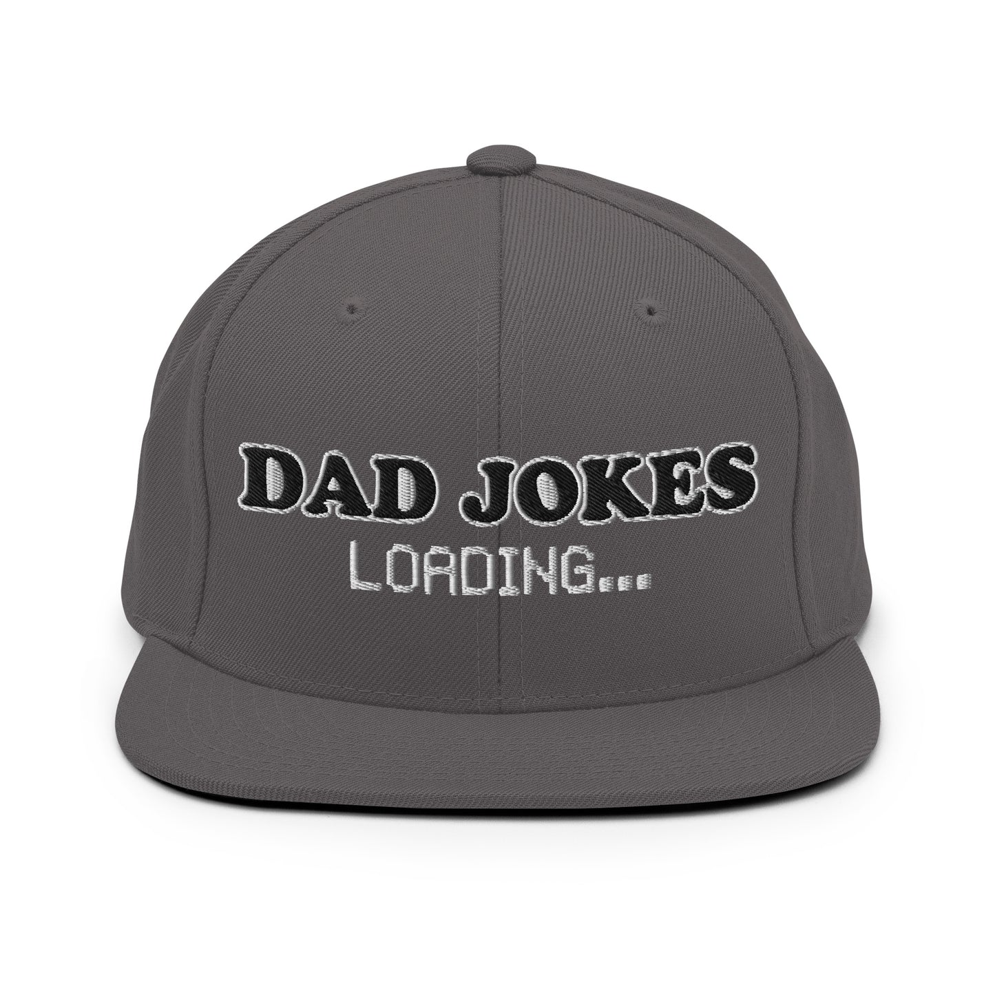DAD JOKES Loading... Snapback Hat