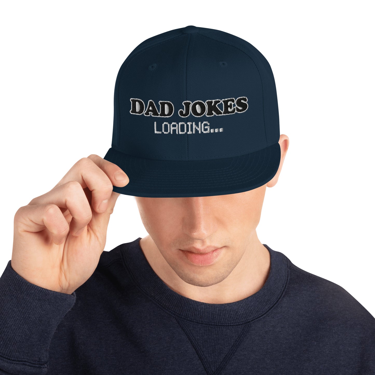 DAD JOKES Loading... Snapback Hat