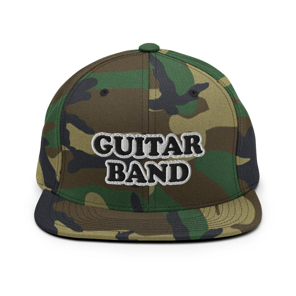 Guitar Band Snapback Hat