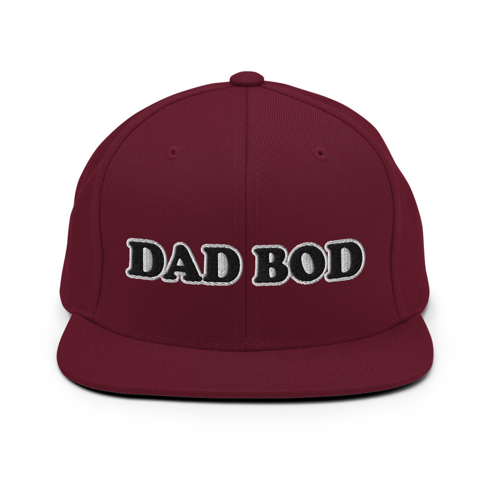 DAD BOD Snapback Hat