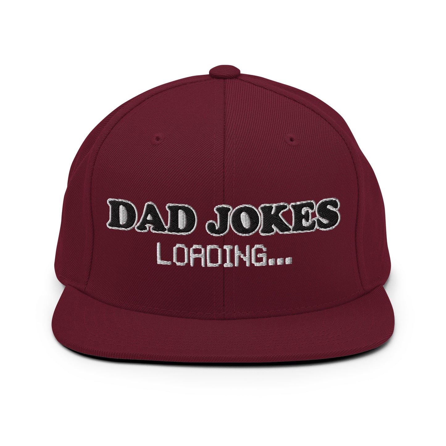 DAD JOKES Loading... Snapback Hat