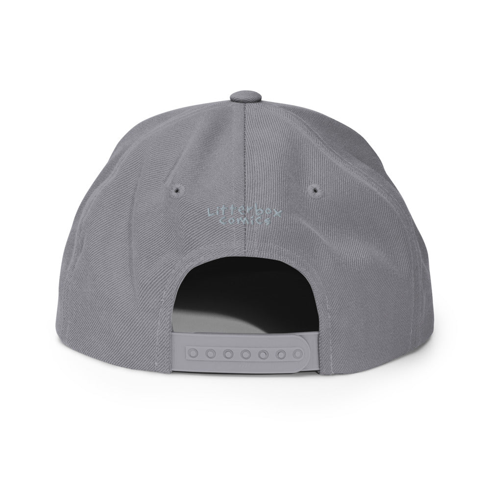 Super Blockman 2D Snapback Hat
