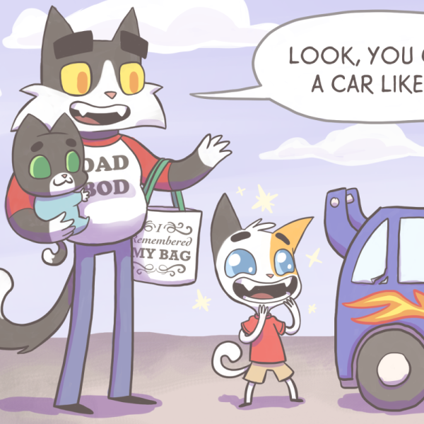 "I Remembered My Bag" Large Tote Bag