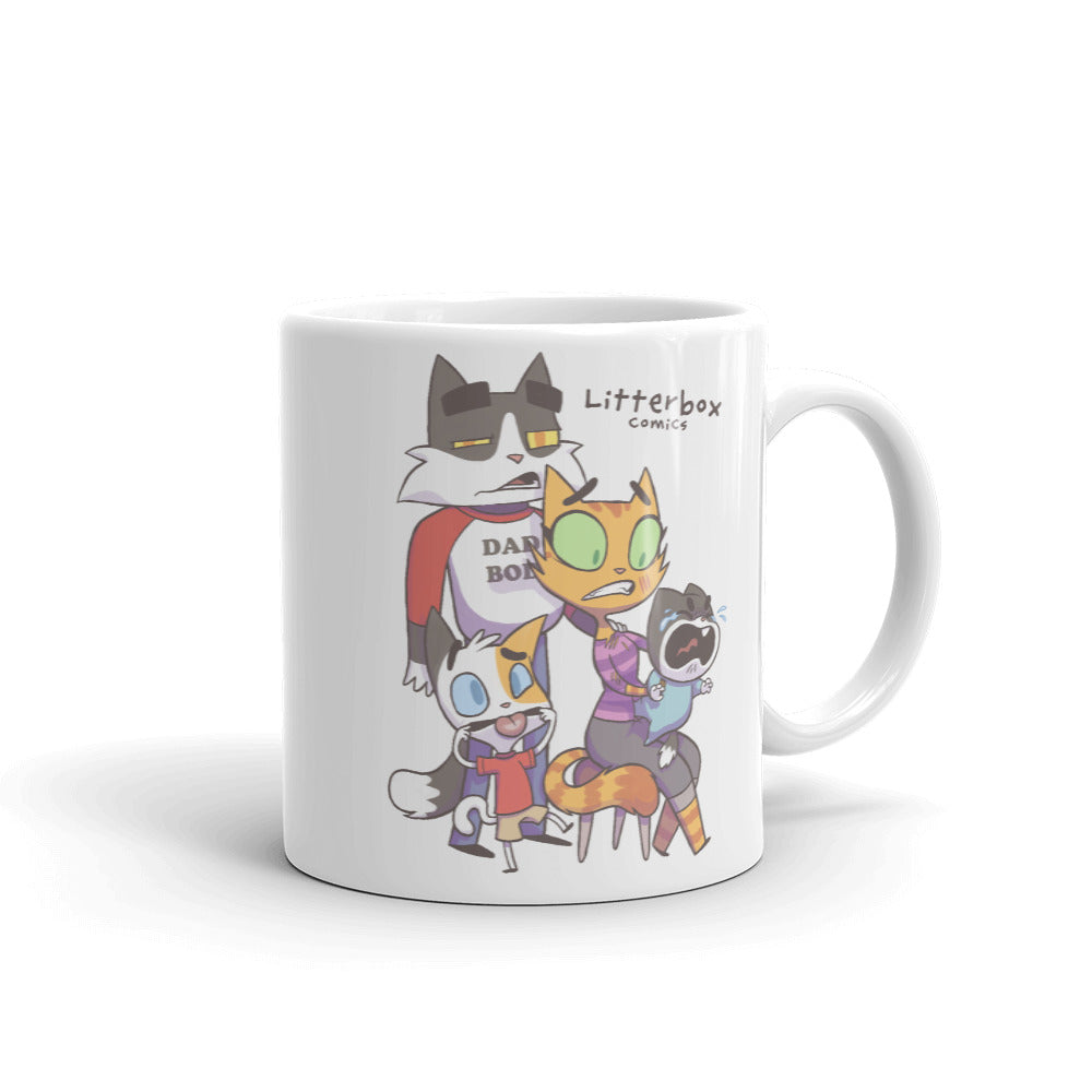 Litterbox Family Photos Mug