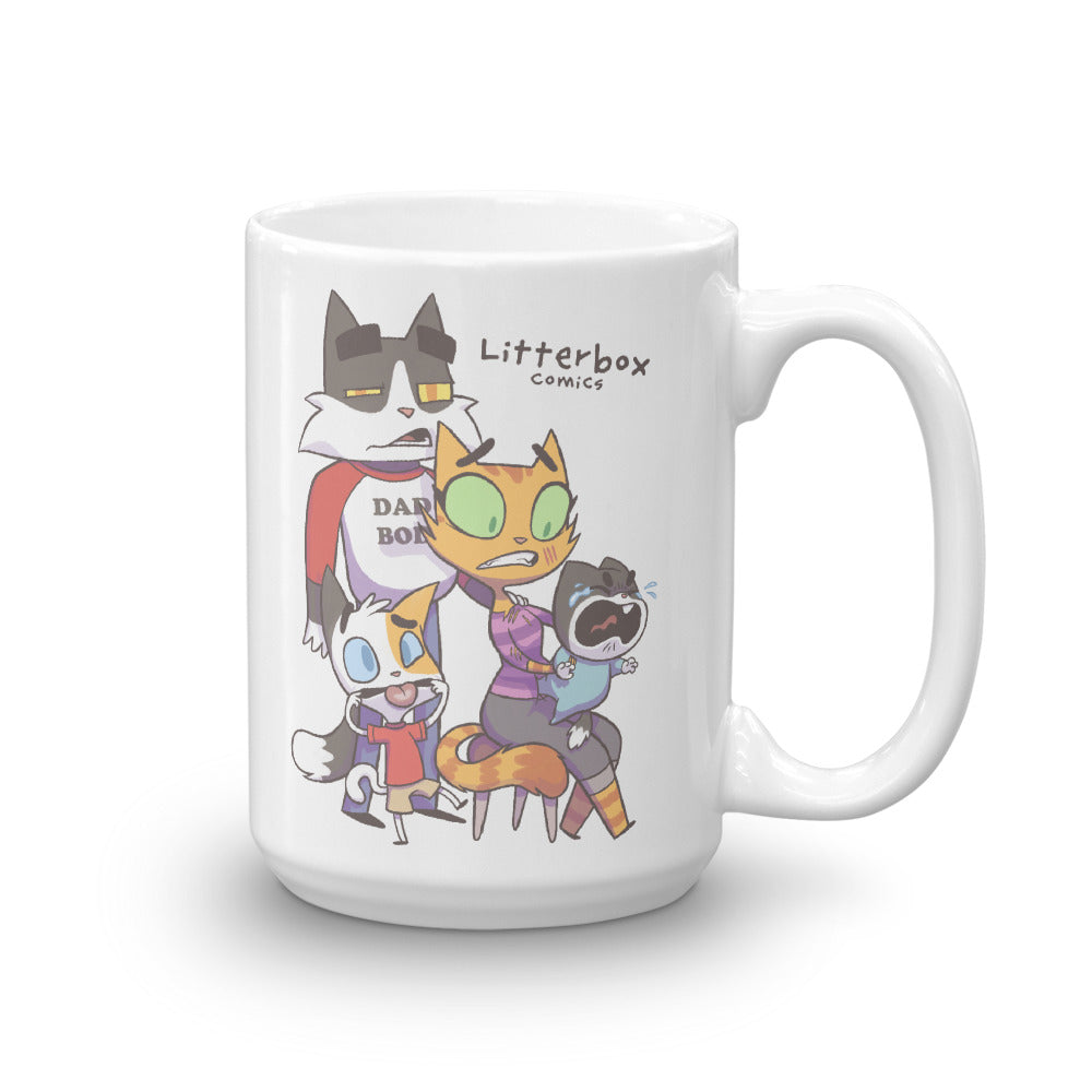 Litterbox Family Photos Mug