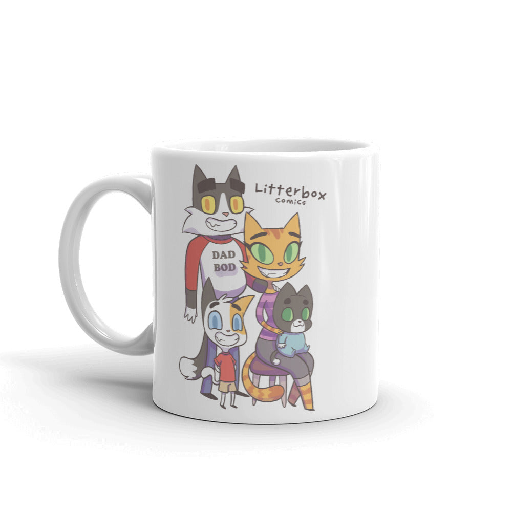 Litterbox Family Photos Mug