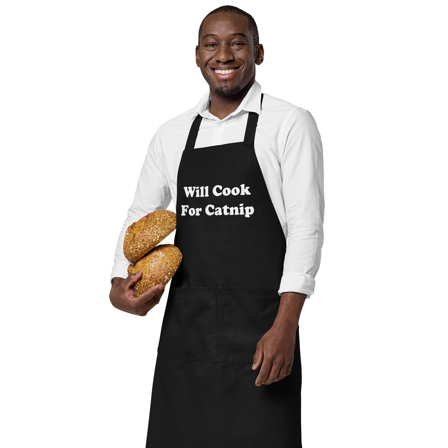 Will Cook For Catnip Apron