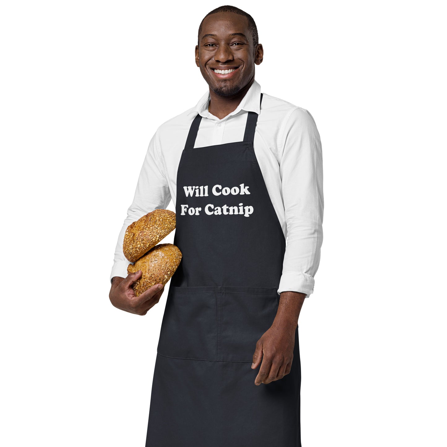 Will Cook For Catnip Apron