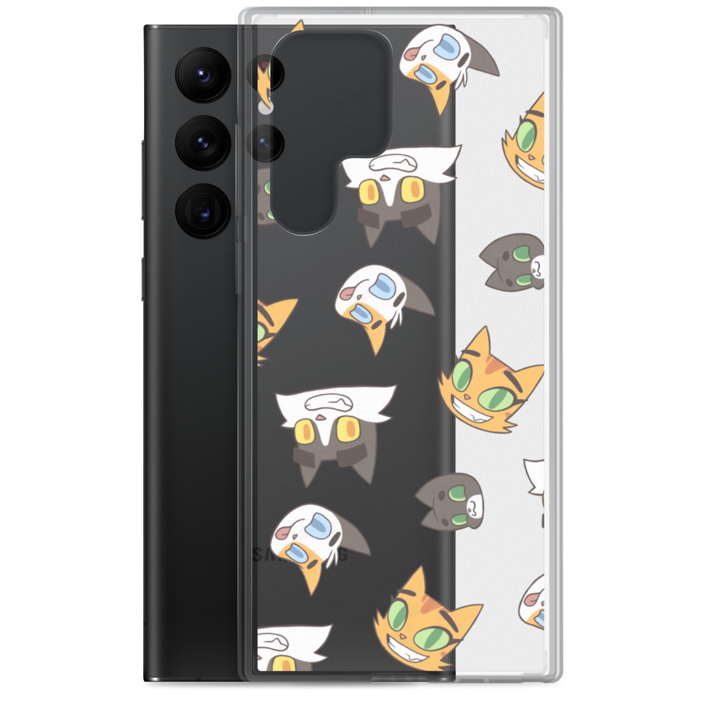 Litterbox Pattern Samsung Case