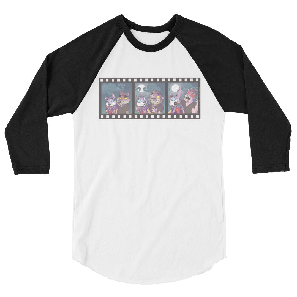 Curse of the Manwolf Raglan T-Shirt