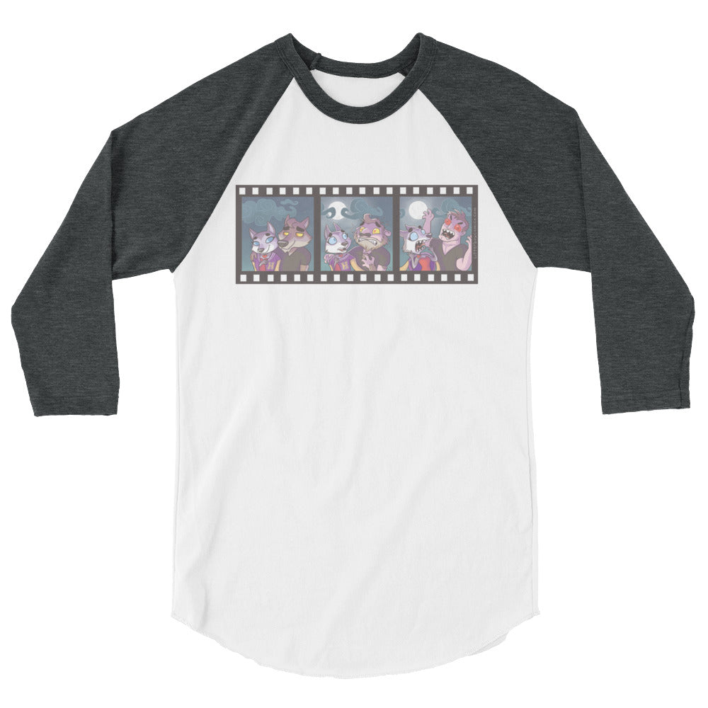Curse of the Manwolf Raglan T-Shirt