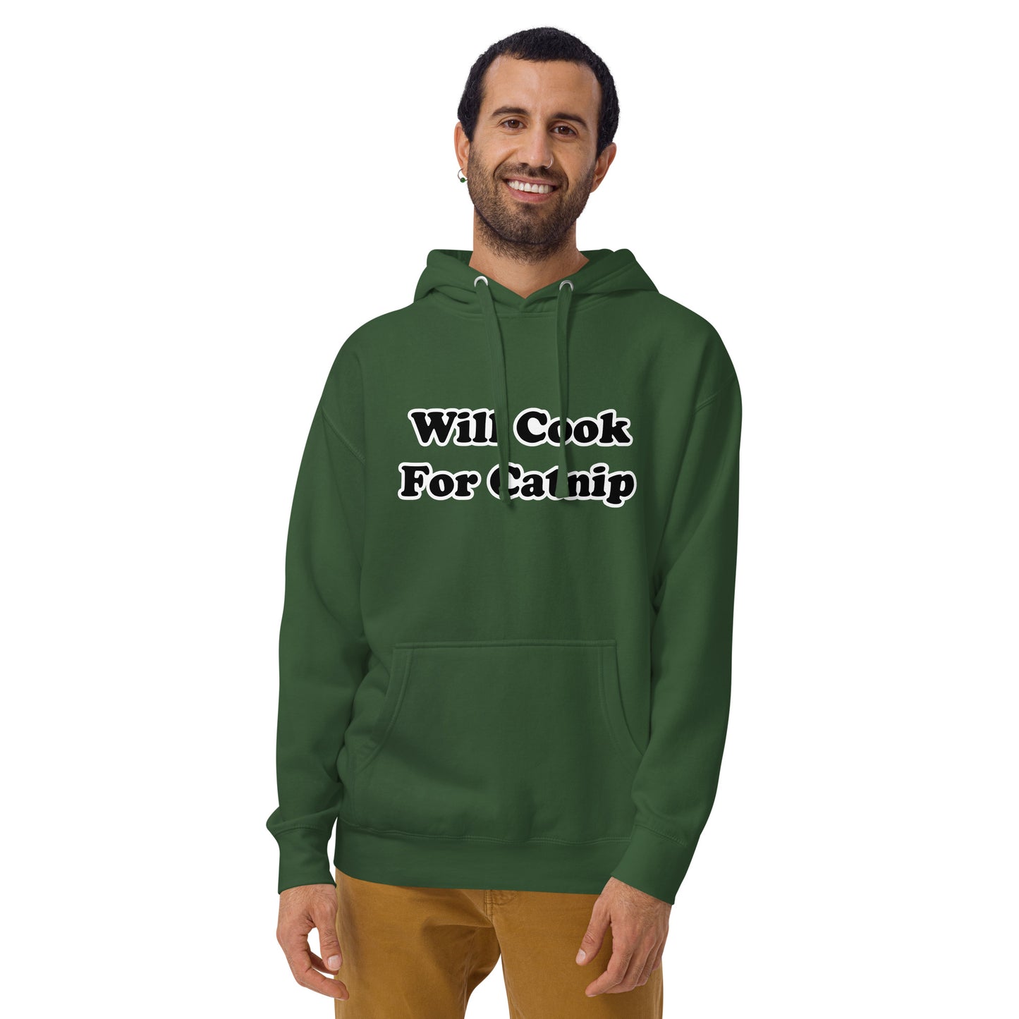 Will Cook For Catnip Unisex Hoodie