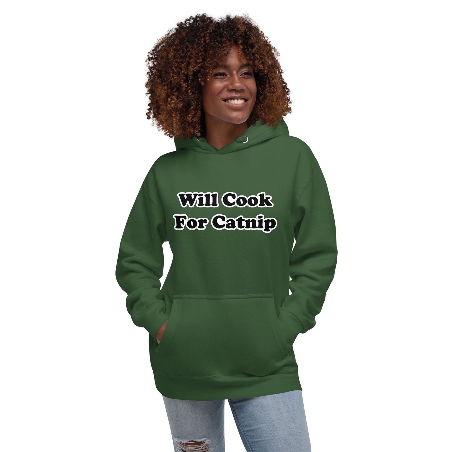 Will Cook For Catnip Unisex Hoodie