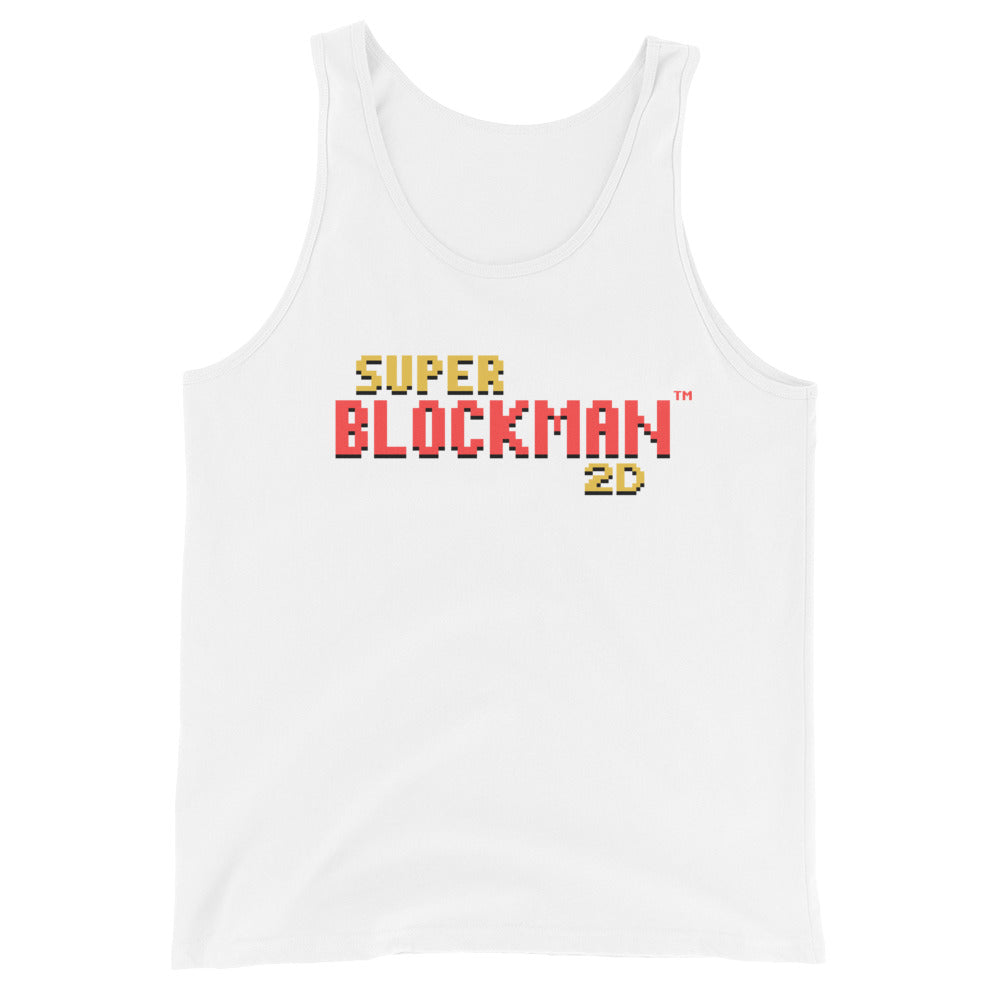 Super Blockman 2D Tank Top