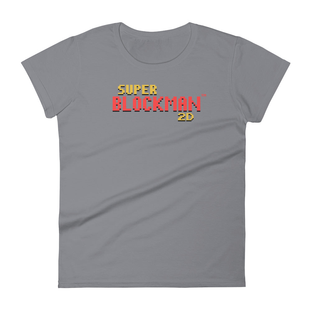 Super Blockman 2D Women's T-Shirt