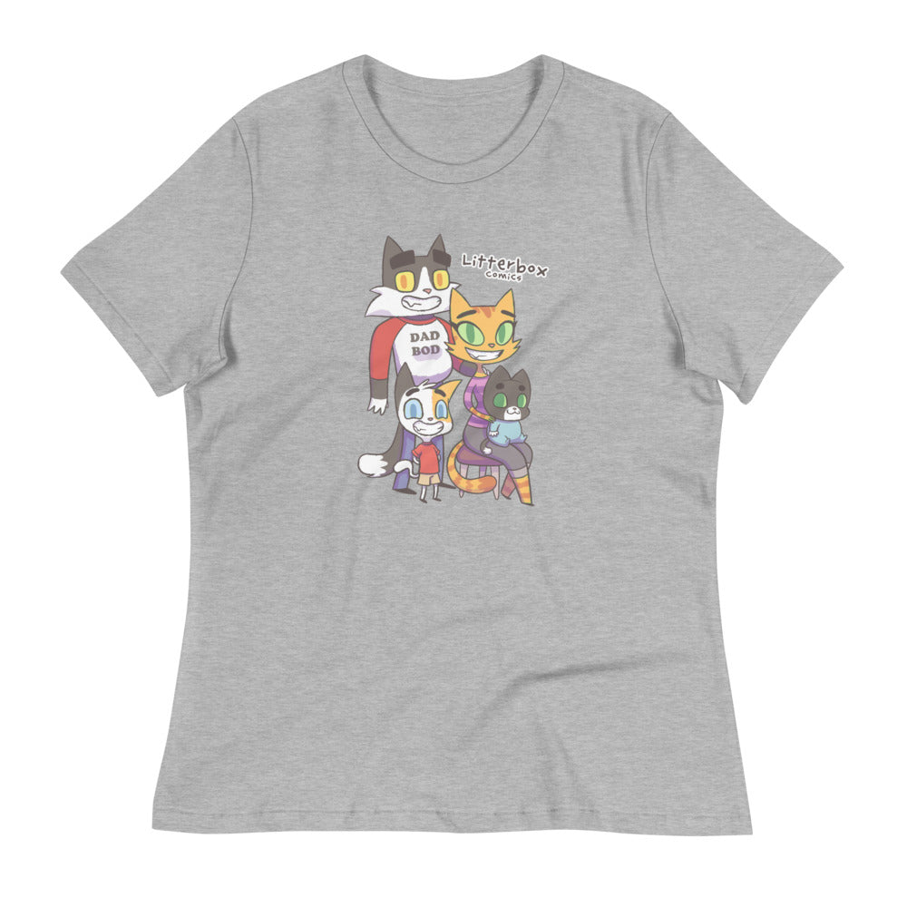 Litterbox Family Women's Relaxed T-Shirt