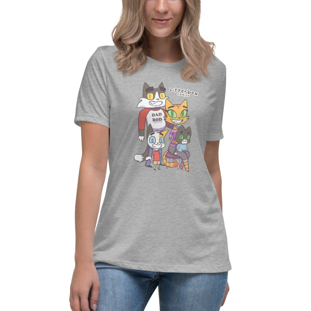 Litterbox Family Women's Relaxed T-Shirt
