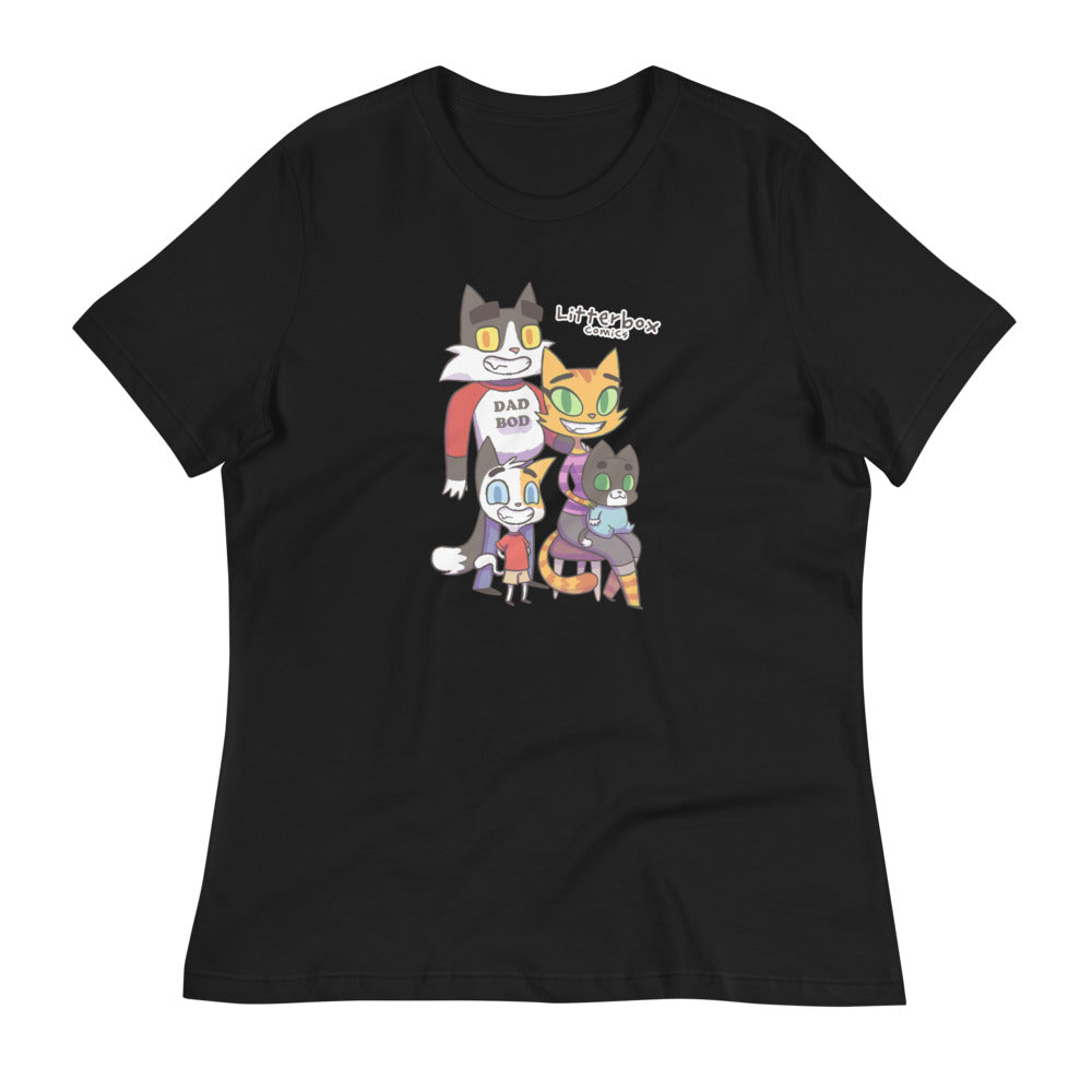 Litterbox Family Women's Relaxed T-Shirt