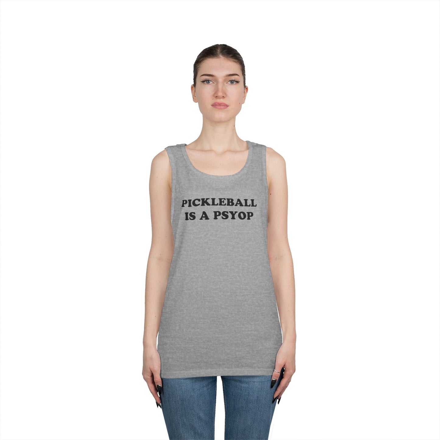 PICKLEBALL IS A PSYOP Tank Top