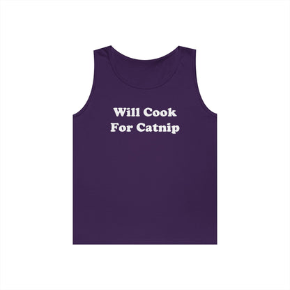 Will Cook For Catnip Tank Top