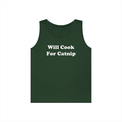 Will Cook For Catnip Tank Top