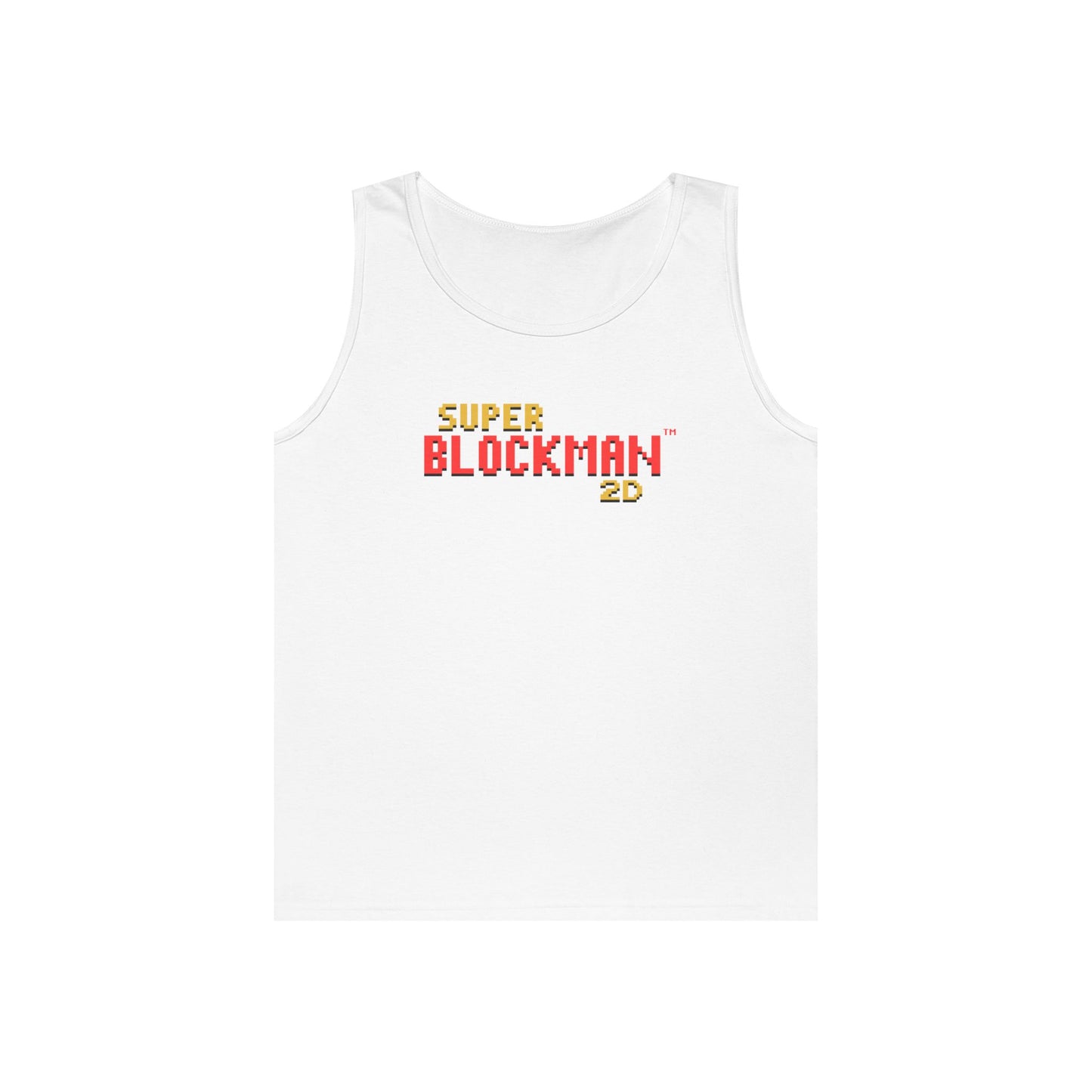 Super Blockman 2D Tank Top