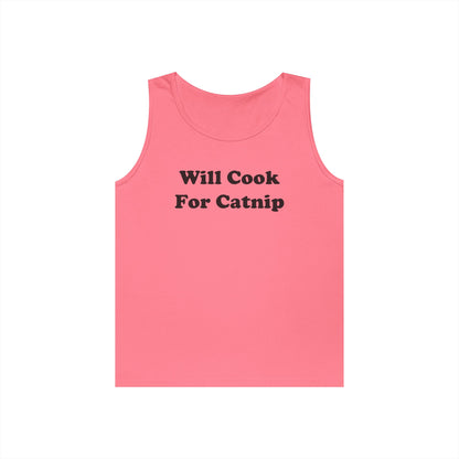 Will Cook For Catnip Tank Top