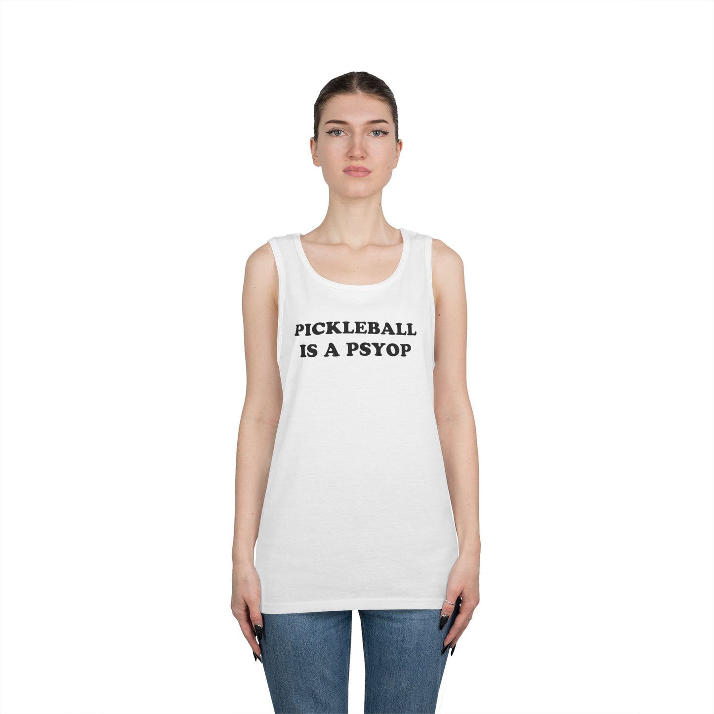 PICKLEBALL IS A PSYOP Tank Top