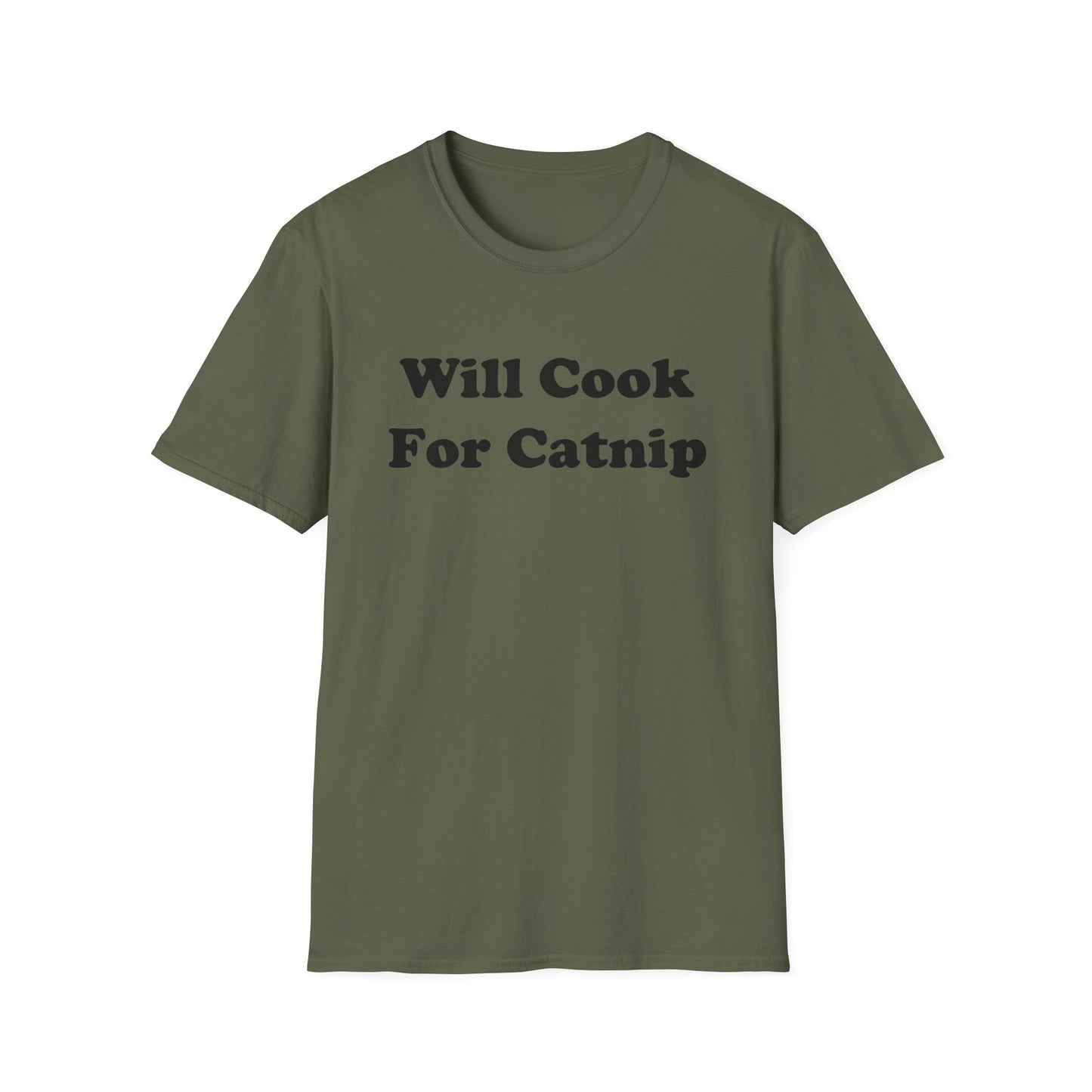 Will Cook For Catnip T-Shirt