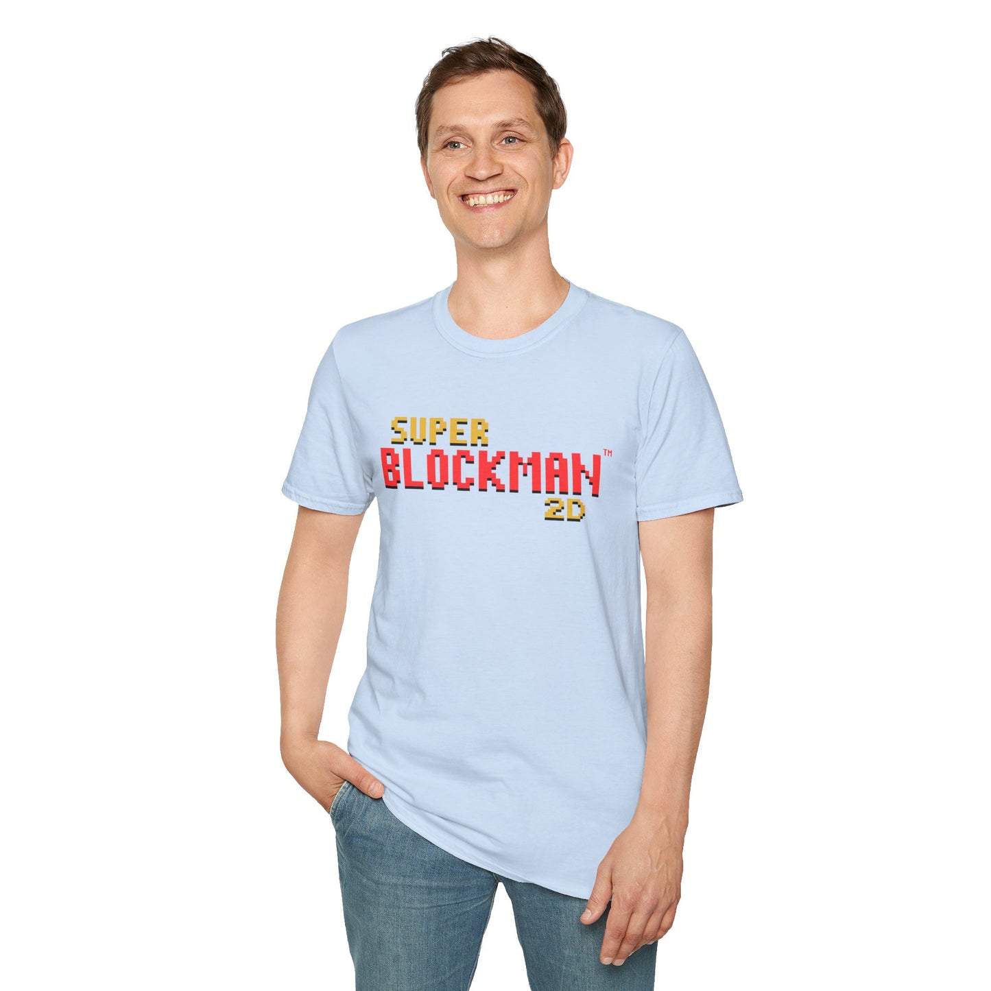 Super Blockman 2D T-Shirt