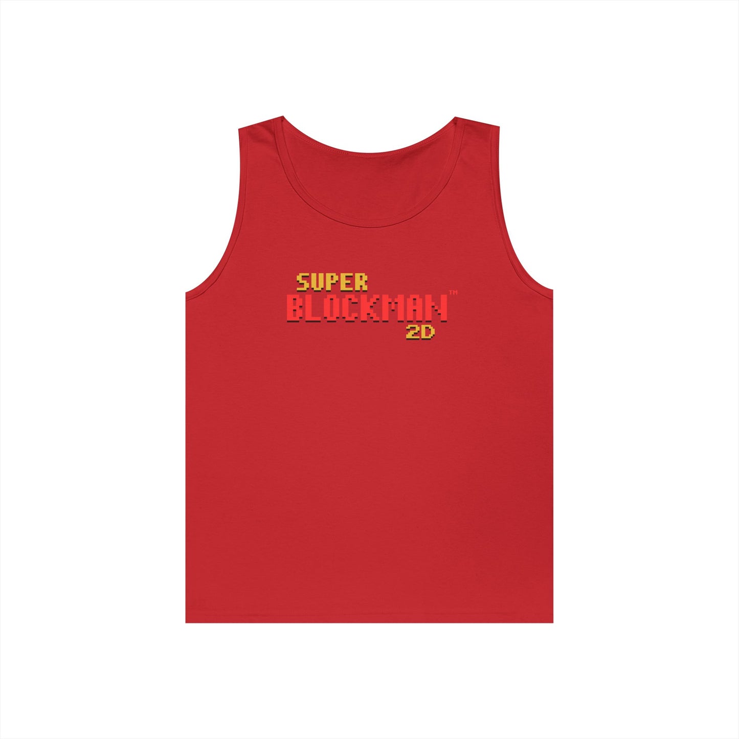Super Blockman 2D Tank Top