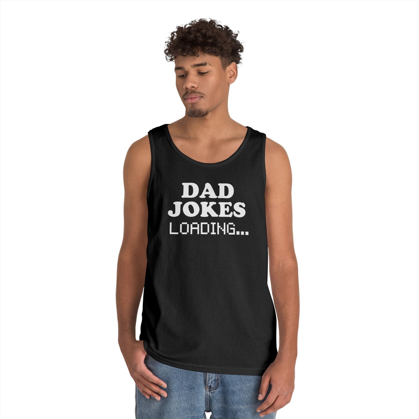 DAD JOKES Loading... Tank Top