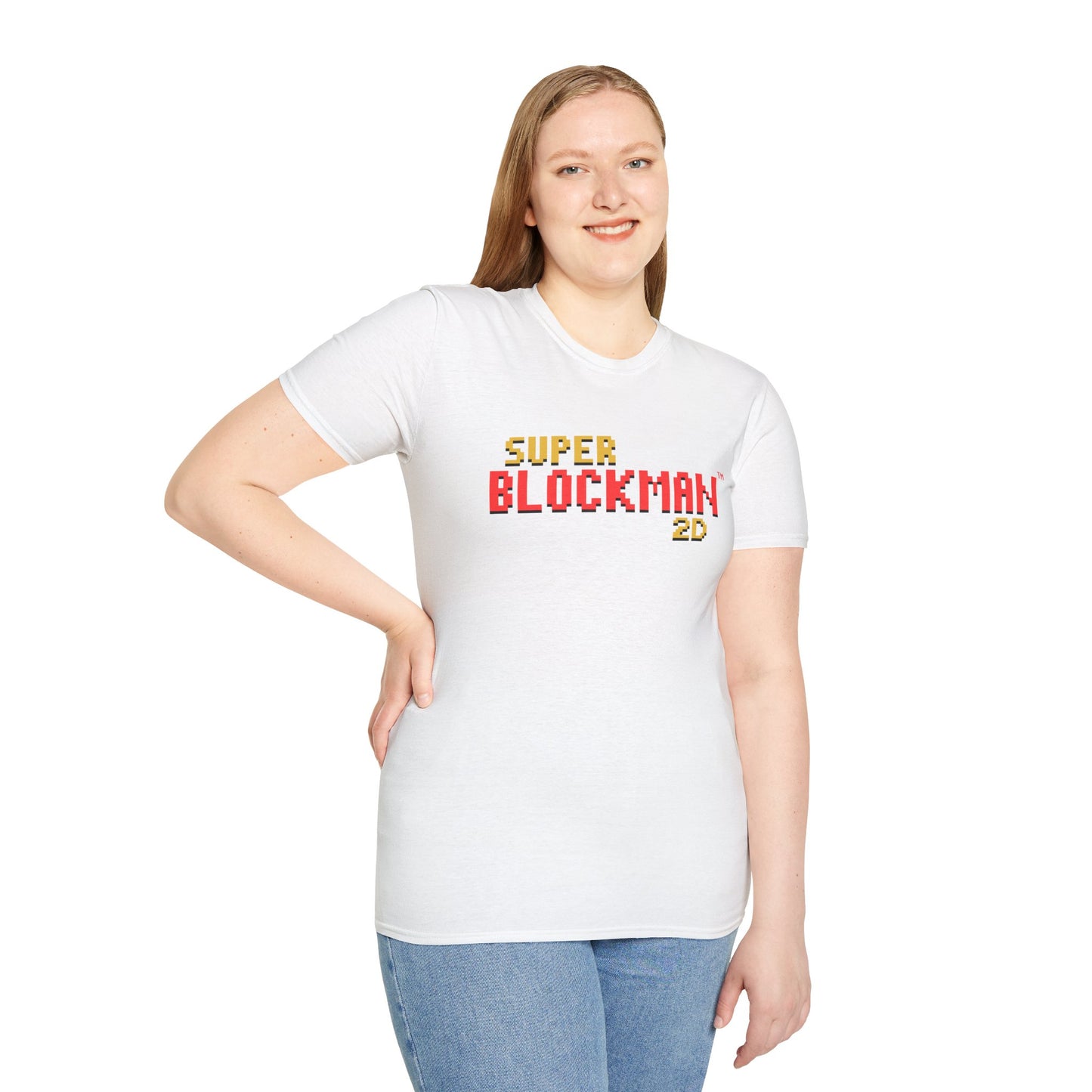 Super Blockman 2D T-Shirt