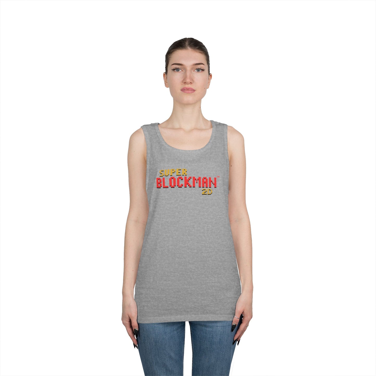 Super Blockman 2D Tank Top