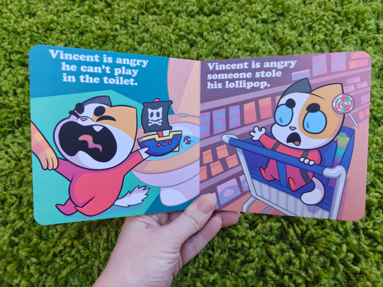 "The Very Angry Baby" Board Book *PRE-ORDER*