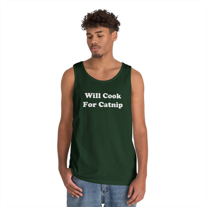 Will Cook For Catnip Tank Top