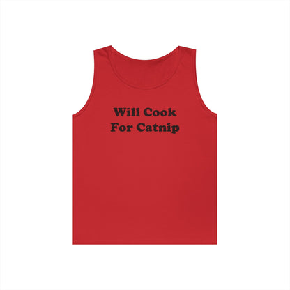 Will Cook For Catnip Tank Top